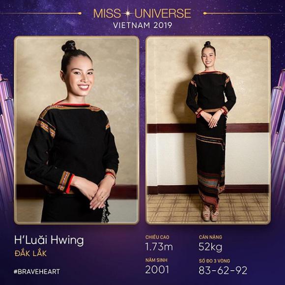 H'Luăi Hwing, hoa hậu Hoàn vũ Việt Nam 2019, Hoa hậu H'Hen Niê, sao Việt