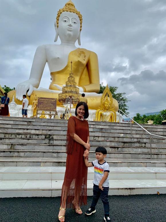 Ngọc Lan và con trai 'đánh lẻ' du lịch Thái Lan 3 Diễn viên ngọc lan,diễn viên thanh bình,sao việt