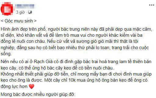 mưu sinh, cụ ông hóa tôn ngộ không, giới trẻ