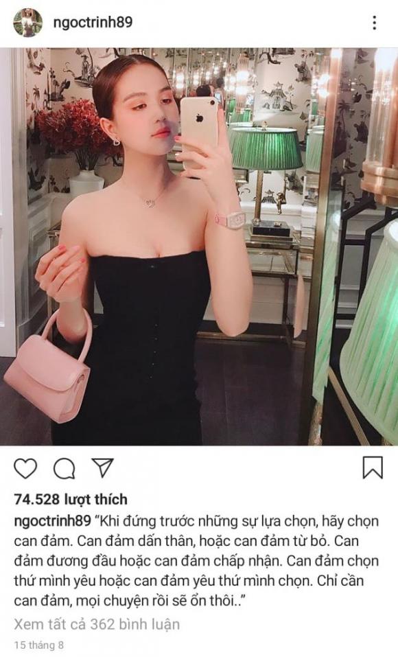 Nữ hoàng nội y, ngọc trinh, sao Việt