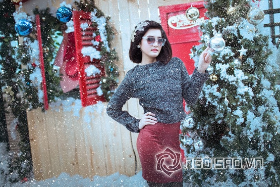 Ông Như Ý, Hot girl Ông Như Ý, Hot girl Ông Như Ý lung linh mùa giáng sinh, Hot girl Ông Như Ý và Noel, Noel