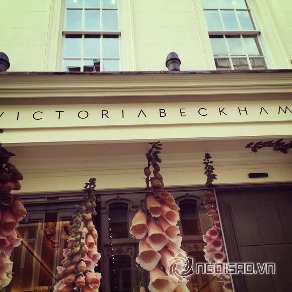 Linh Nga sắm đồ ở cửa hàng của Victoria Beckham 0