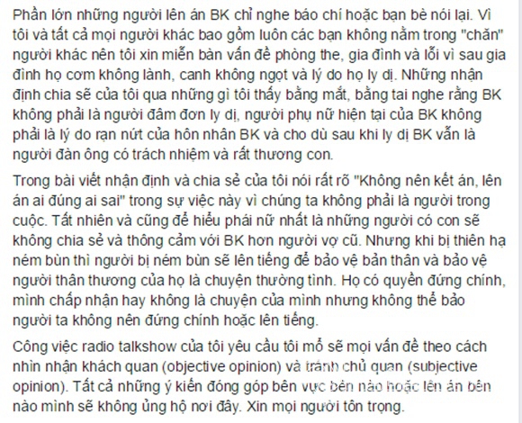 Chồng Thu Phương lên tiếng sau khi Bằng Kiều bị chỉ trích 0