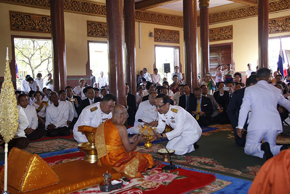 sao Việt, Uyên Thảo, diễn viên Uyên Thảo, Uyên Thảo đẳng cấp, Uyên Thảo dự sự kiện cùng Hoàng Gia Campuchia
