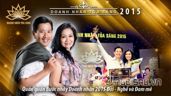 Daonh nhân tỏa sáng 2015, Bước nhảy Doanh nhân 2015, Vũ trọng Vĩnh, Vũ Thị Phong Lưu, doanh nhân Việt