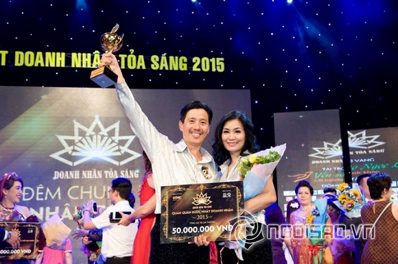 Daonh nhân tỏa sáng 2015, Bước nhảy Doanh nhân 2015, Vũ trọng Vĩnh, Vũ Thị Phong Lưu, doanh nhân Việt