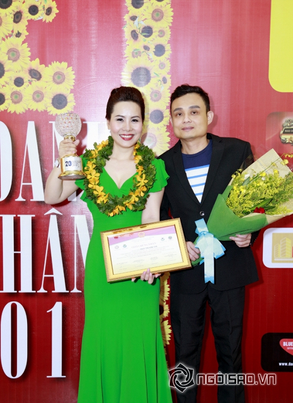 Nữ hoàng Doanh nhân Kim Chi, ngô Thị Kim Chi nhận giải thưởng Doanh nhân tiêu biểu, Doanh nhân Kim Chi