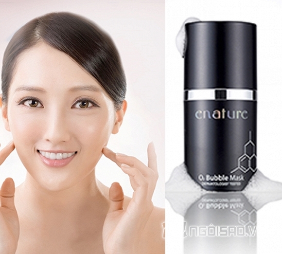 mặt nạ bọt khí O2, tẩy tế bào chết bằng mặt nạ bọt khí O2, mat na bot khi O2