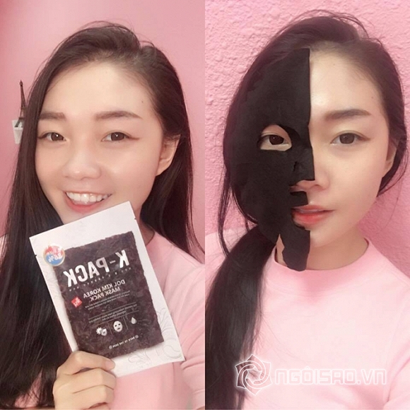 Hotgirl Hà Thương, Nguyễn Hà Thương, mặt nạ Lael Kpack, mặt nạ từ Hàn Quốc Lael Kpack