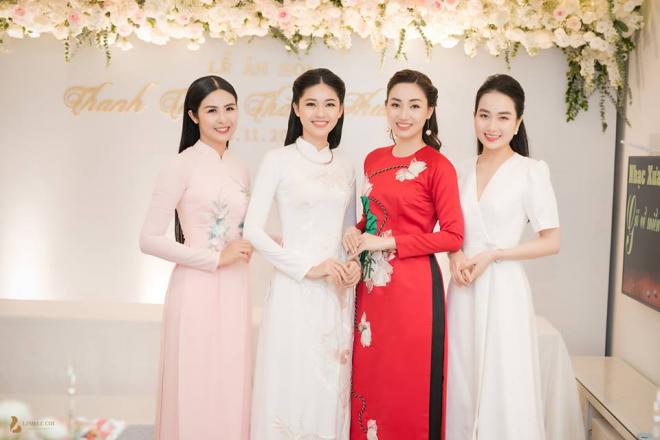 Á hậu Thanh Tú, lễ ăn hỏi của Thanh Tú, chồng của Thanh Tú, sao Việt