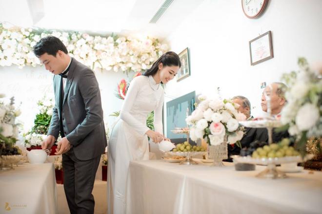 Á hậu Thanh Tú, lễ ăn hỏi của Thanh Tú, chồng của Thanh Tú, sao Việt