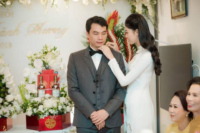 Á hậu Thanh Tú, lễ ăn hỏi của Thanh Tú, chồng của Thanh Tú, sao Việt