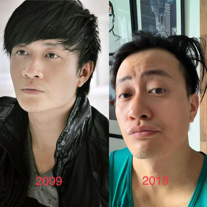 sao Việt, thử thách 10 năm, 10 years challenge