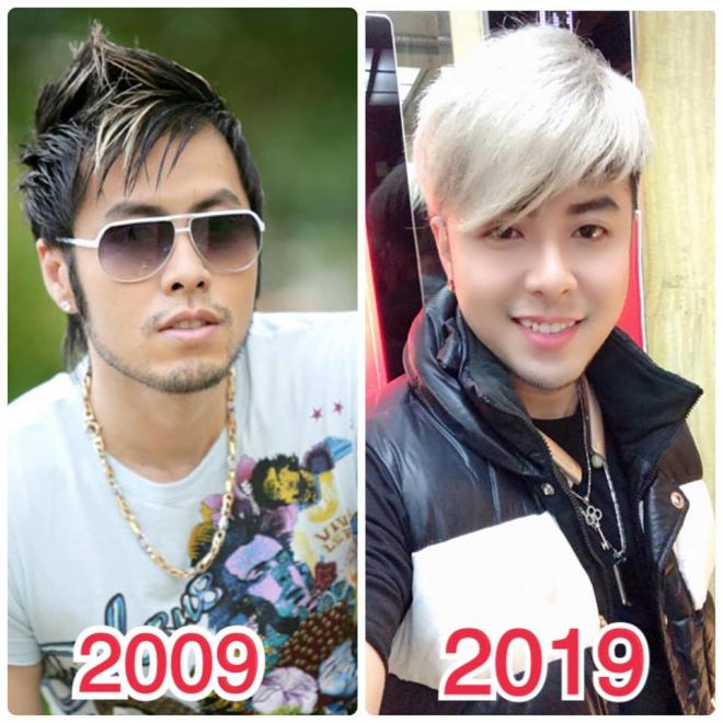 sao Việt, thử thách 10 năm, 10 years challenge