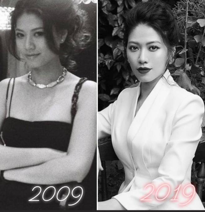 sao Việt, thử thách 10 năm, 10 years challenge
