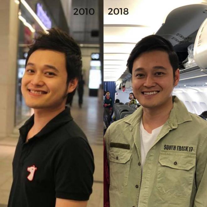 sao Việt, thử thách 10 năm, 10 years challenge
