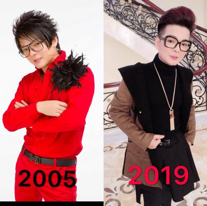 sao Việt, thử thách 10 năm, 10 years challenge