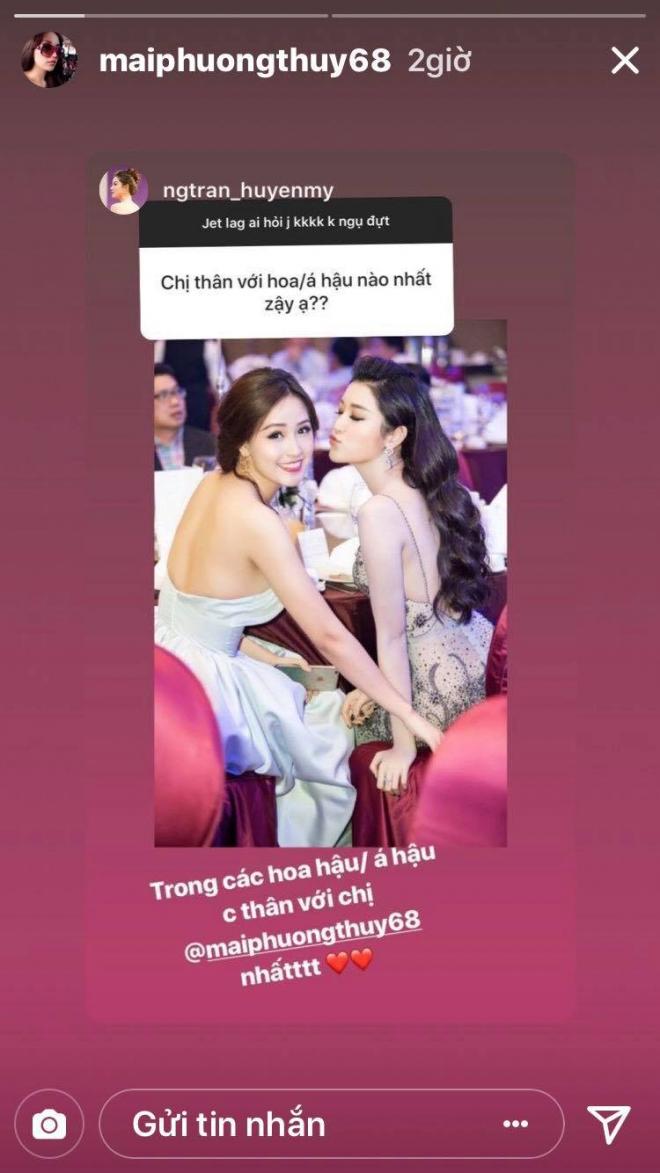 Huyền My, Mai Phương Thúy, sao Việt