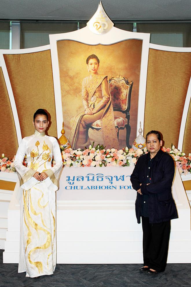 Trương Thị May nhận giải thưởng tại Thái Lan 0 Á hậu trương thị my,hoa hậu dân tộc việt nam,sao việt