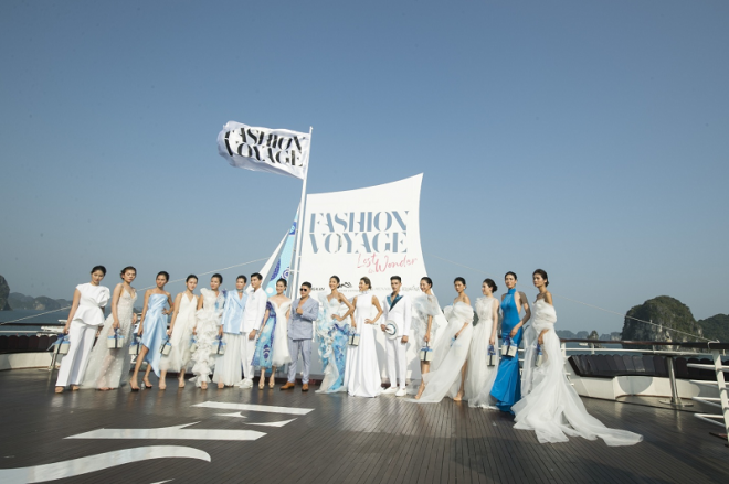 Aquafina, Aquafina X fashion Voyage, NTK Hoàng Minh Hà, BST Pure