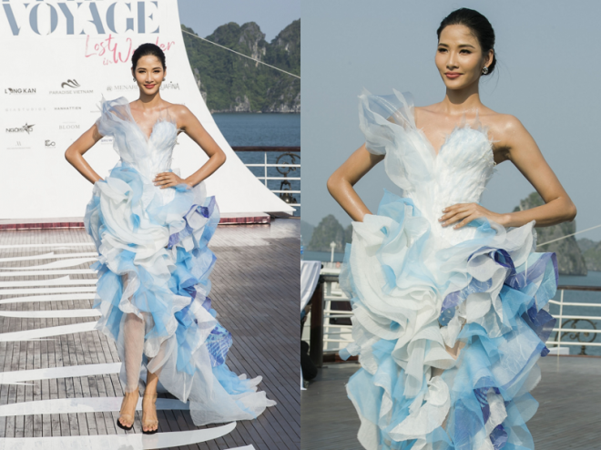 Aquafina, Aquafina X fashion Voyage, NTK Hoàng Minh Hà, BST Pure