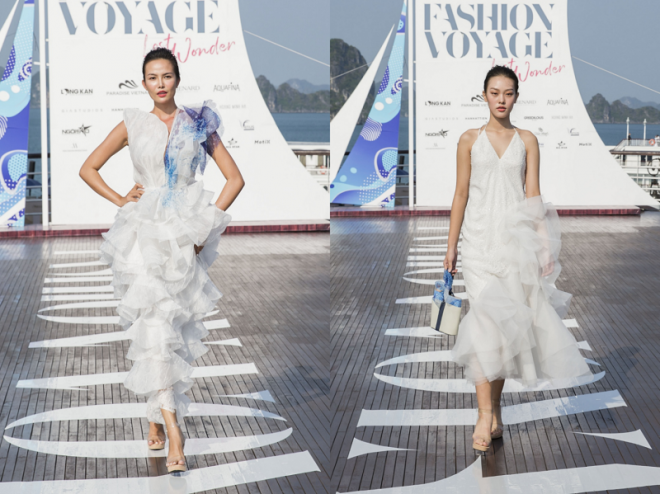 Aquafina, Aquafina X fashion Voyage, NTK Hoàng Minh Hà, BST Pure