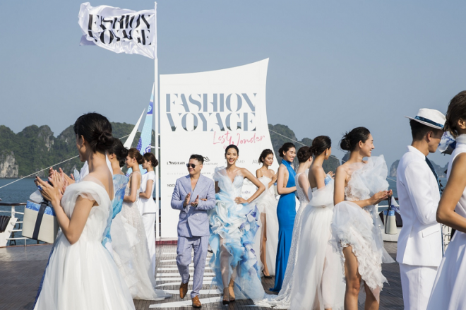 Aquafina, Aquafina X fashion Voyage, NTK Hoàng Minh Hà, BST Pure